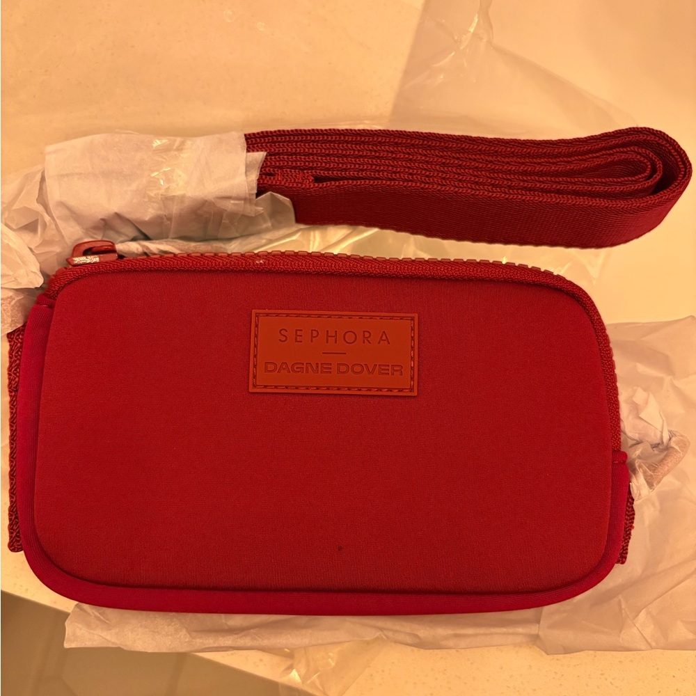 Dagne Dover Red Crossbody Bag